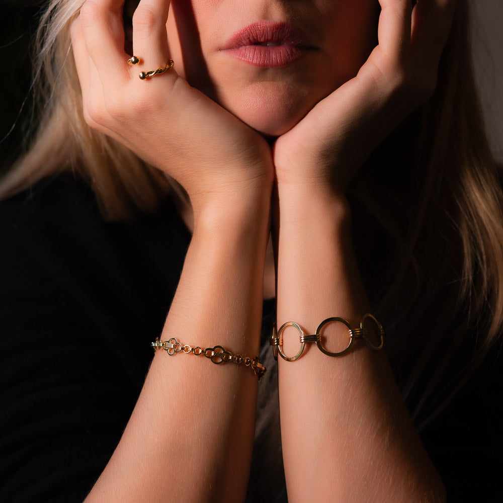 bracelet aurage femme-caractère-or 24 carats