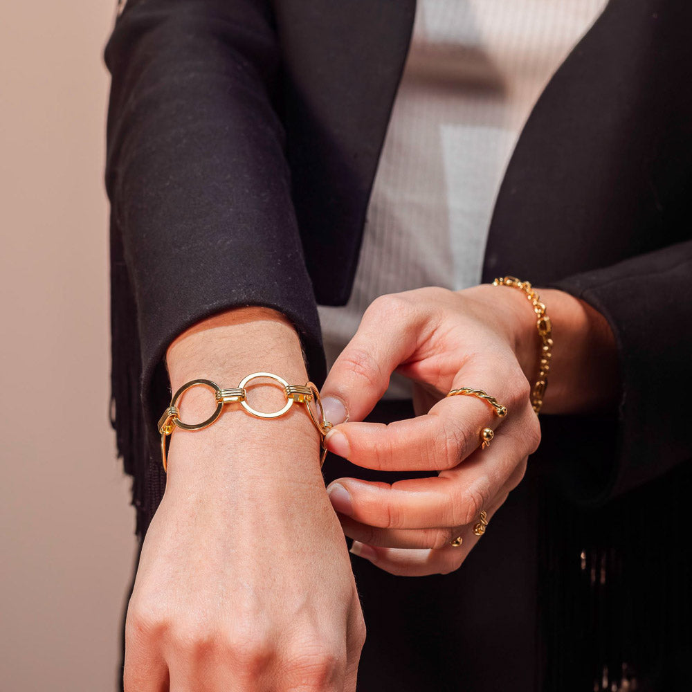 bracelet aurage femme-elegance-or 24 carats