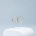 Aurage_boucles_d_oreilles_créoles_élégance_or 24 carats_made in france