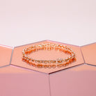 bracelet aurage femme-tendance-symbole chance-or 24 carats