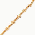 bracelet aurage femme-tendance-retro-or 24 carats