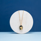 collier aurage femme - medaille-force-or 24carats