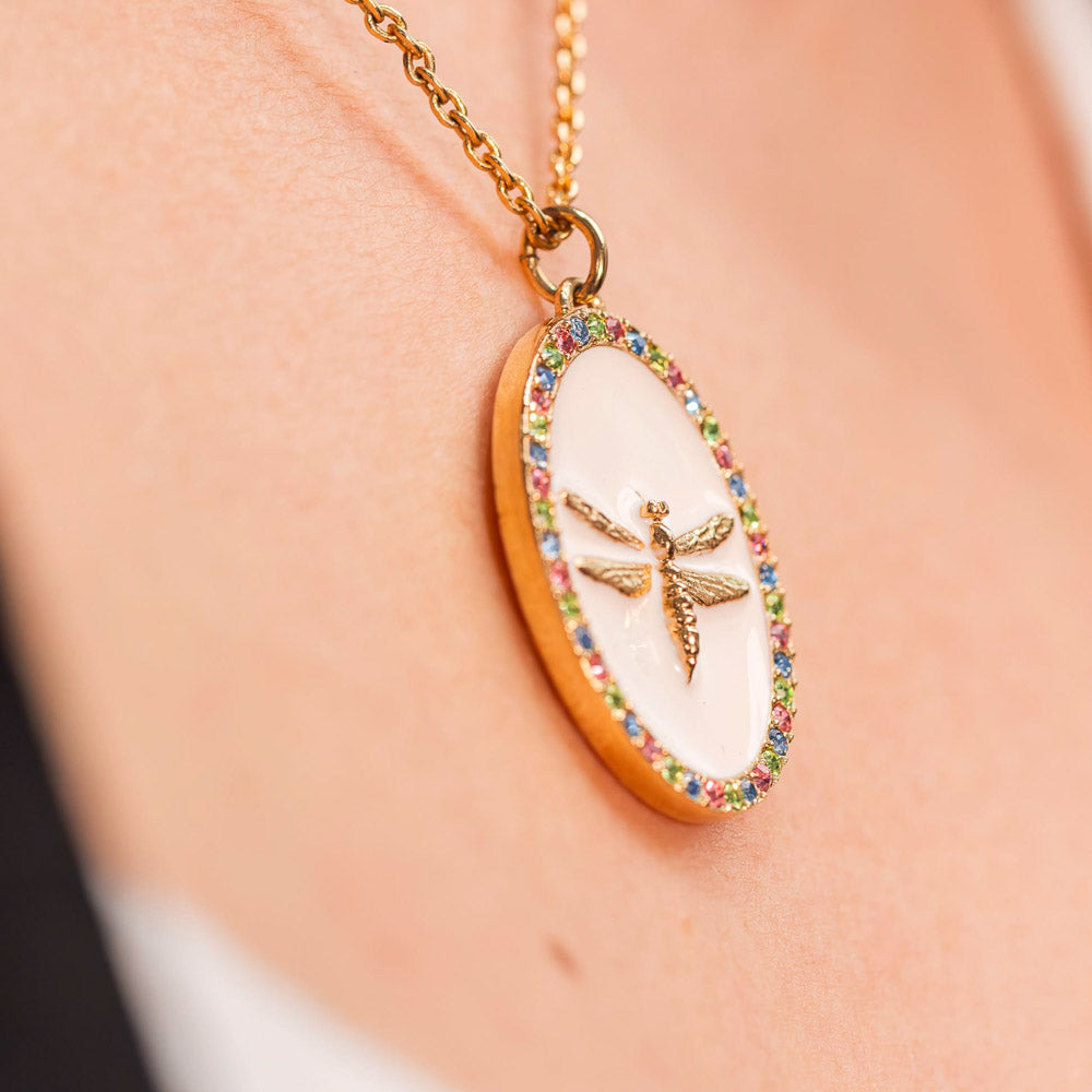 collier aurage femme-medaille-madeinfrance