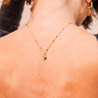 collier aurage femme-fin-coeur-or18carats