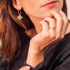 aurage bague femme  - fine - bijou été - or 18 carats