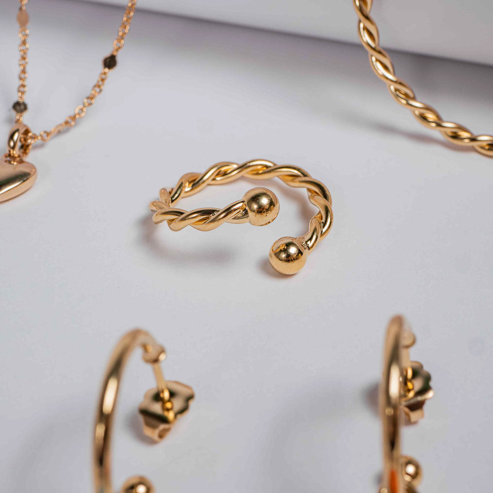 aurage bague femme - toi et moi - inspiration antique