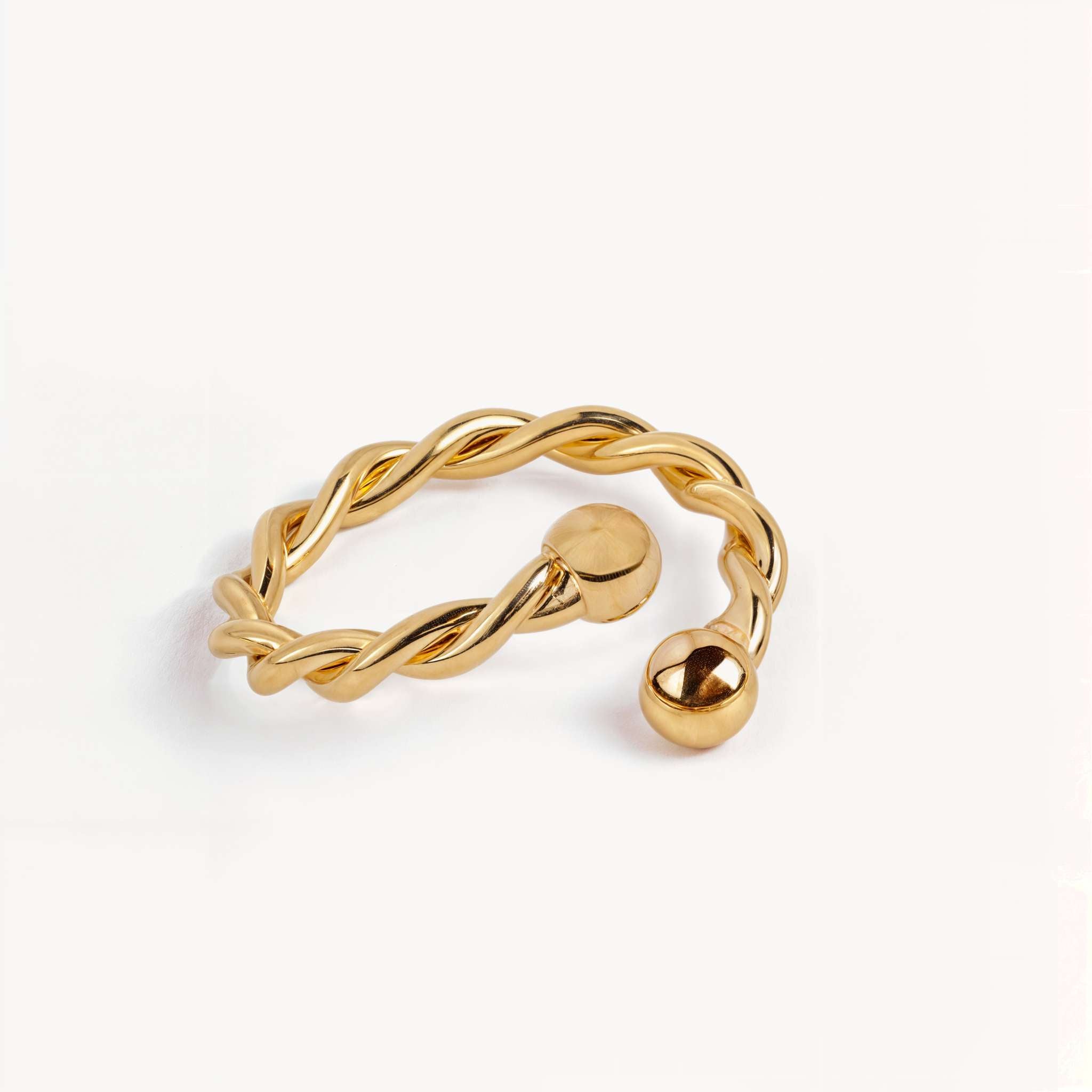 aurage bague femme - toi et moi - intemporelle - or 24 carats