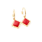 boucles d'oreilles creole_rouge_made in france
