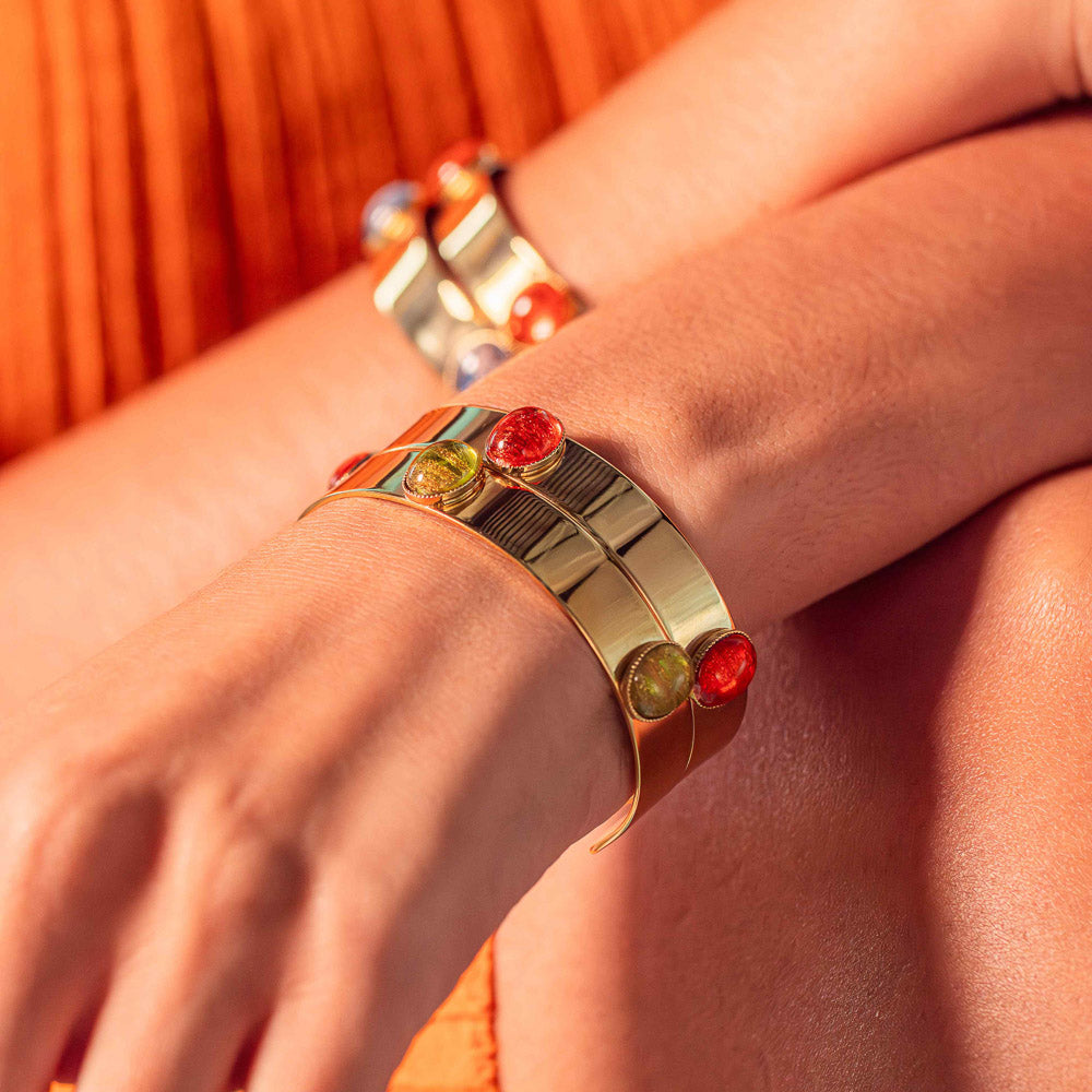 aurage bracelet femme-jonc-madeinfrance-or24carats